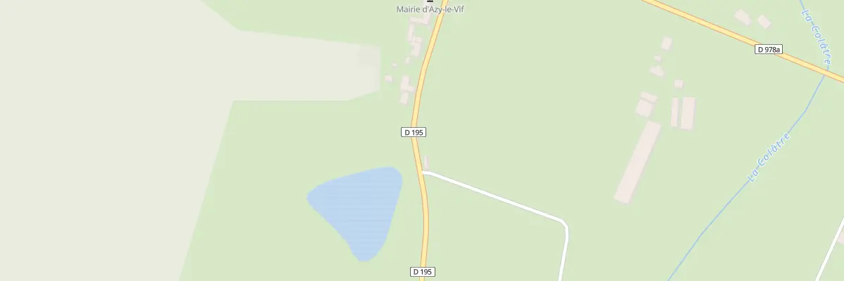 Plan du 10 Rte de Chantenay à Azy-le-Vif