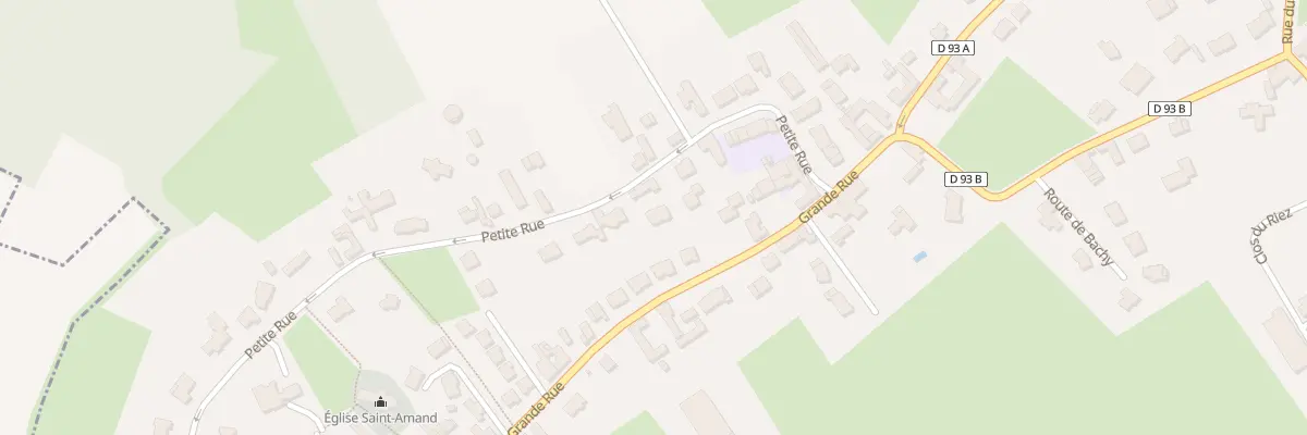 Plan du 5B Petite Rue à Cobrieux