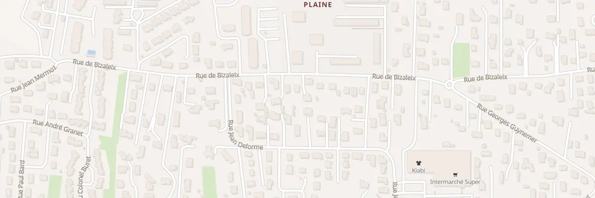 Plan du 257 Rue de Bizaleix à Issoire