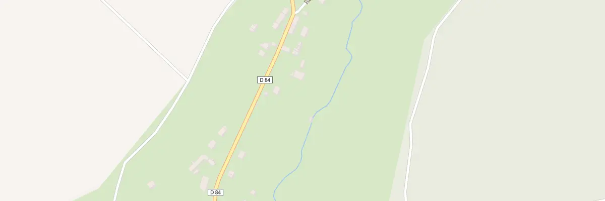 Plan de la Rue de Marigny à Bézu-le-Guéry