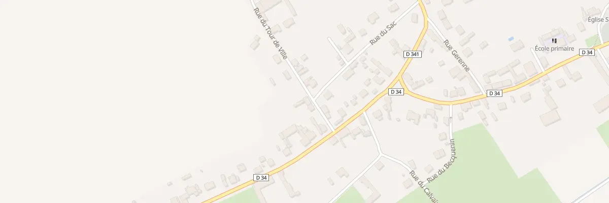 Plan du 50 Rue du Tour de Ville à Clastres