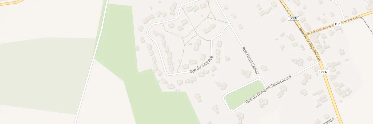 Plan du 28 Rue du Vert Pré à Autreville