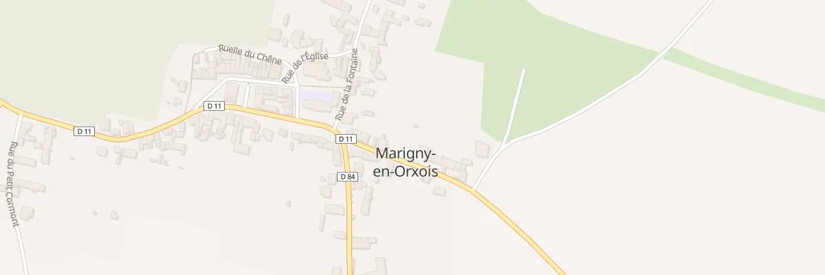 Plan du 17 Rue de la Mairie à Marigny-en-Orxois
