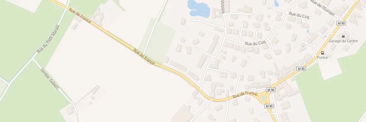 Plan du 46 Rue de France à Willems