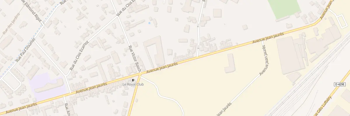 Plan du 95 Av Jean Jaurés à Chauny