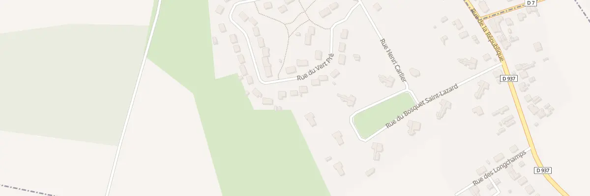 Plan du 39 Rue du Vert Pré à Autreville