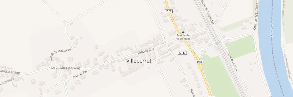 Plan du 8A Gr Grande Rue à Villeperrot