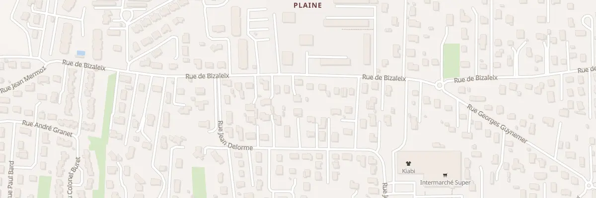 Plan du 249 Rue de Bizaleix à Issoire