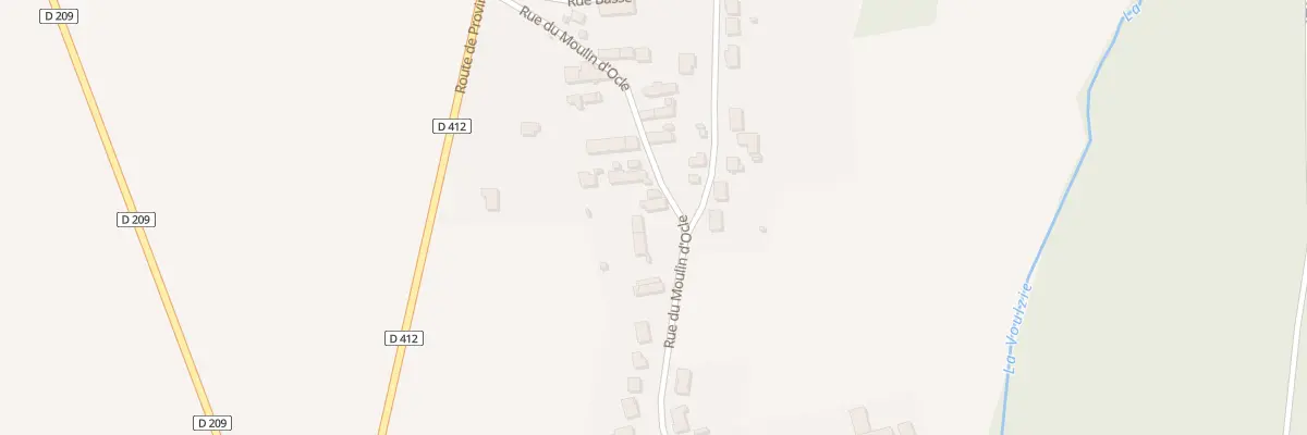 Plan du 27 Rue du Moulin d’Ocle aux Ormes-sur-Voulzie
