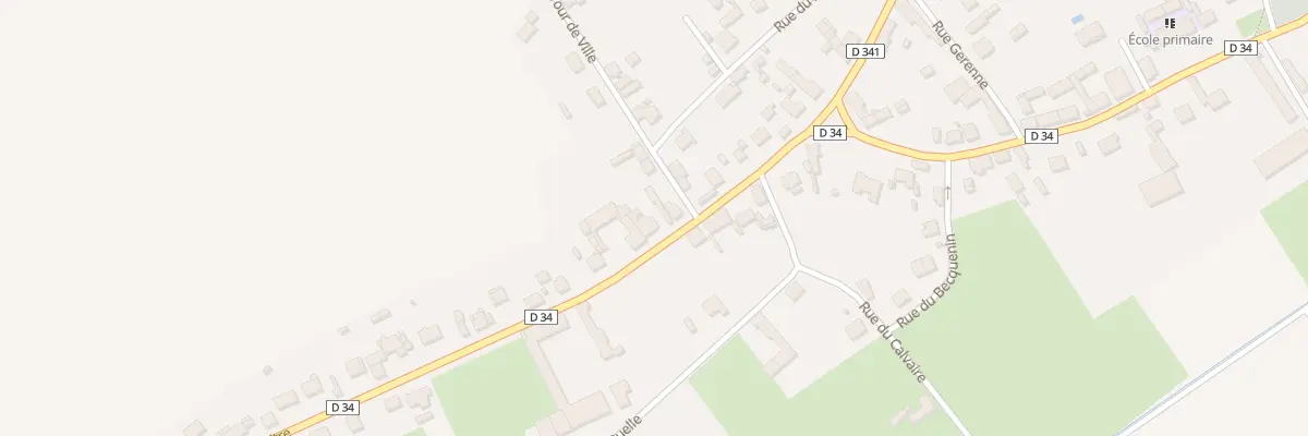 Plan du 12 Rue du Chapitre à Clastres