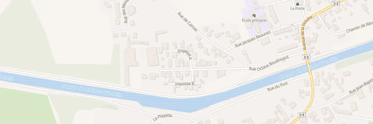 Plan du 2 Imp A Cite de Corbeil à Jussy