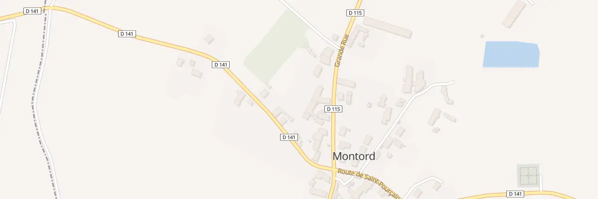 Plan du 7 Gr Grande Rue à Montord