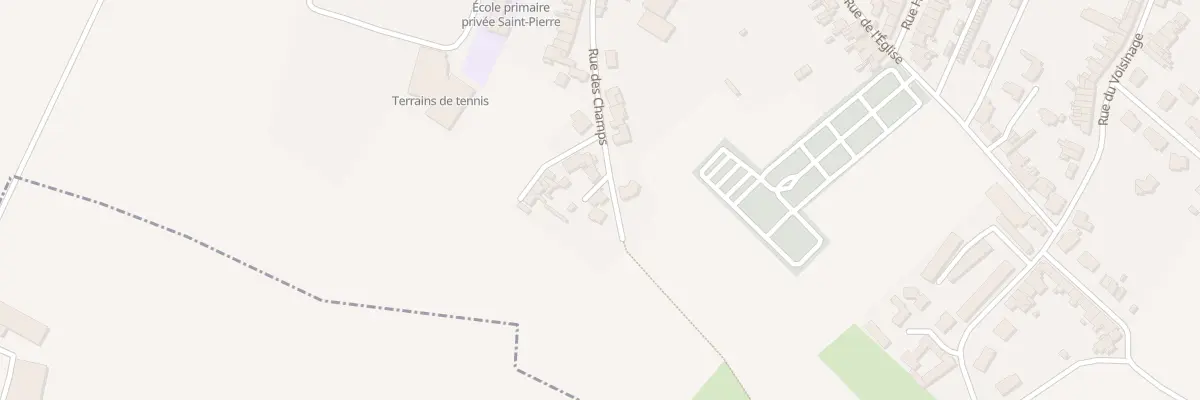 Plan du 76 Rue des Champs à Toufflers