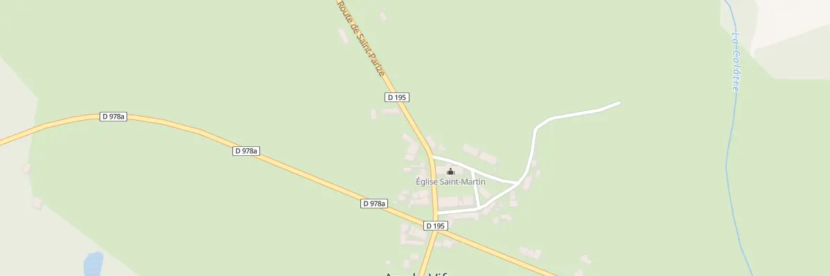 Plan du 23 Le Bourg à Azy-le-Vif