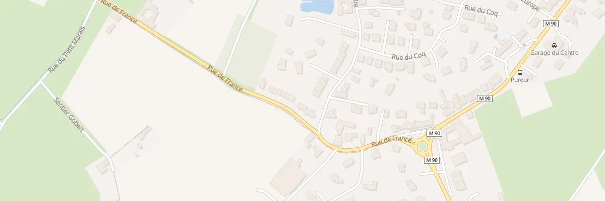 Plan du 40 Rue de France à Willems