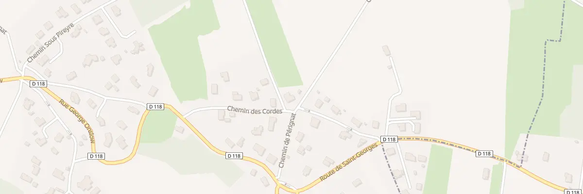 Plan du 2 Imp des Cordes à La Roche-Noire