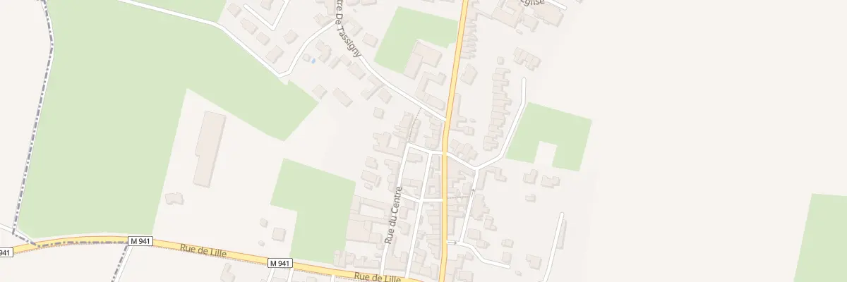 Plan du 25 Rue Louis Deffontaines à Baisieux