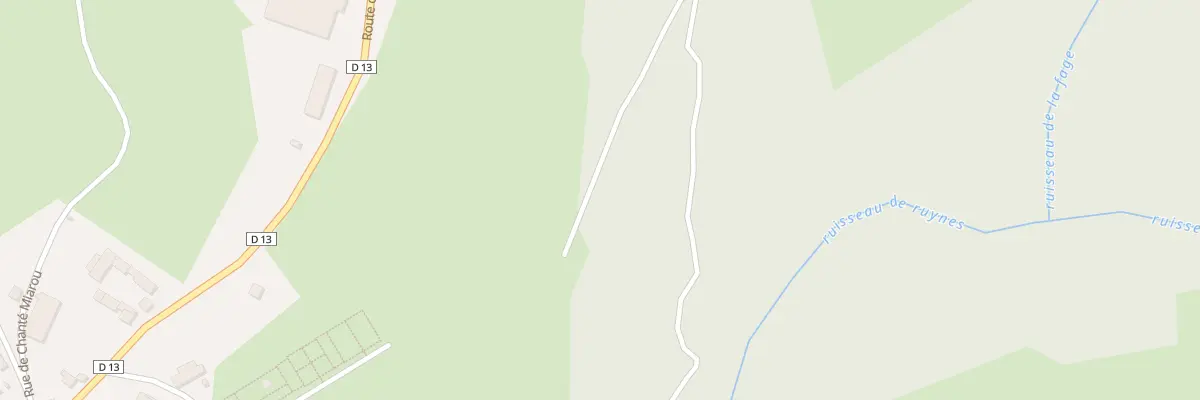 Plan du 6037 L’Eglise à Ruynes-en-Margeride