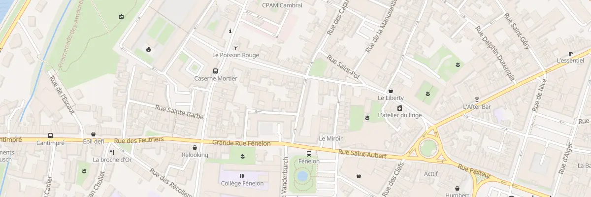 Plan du 5 Rue Godeliez Bolvin à Cambrai
