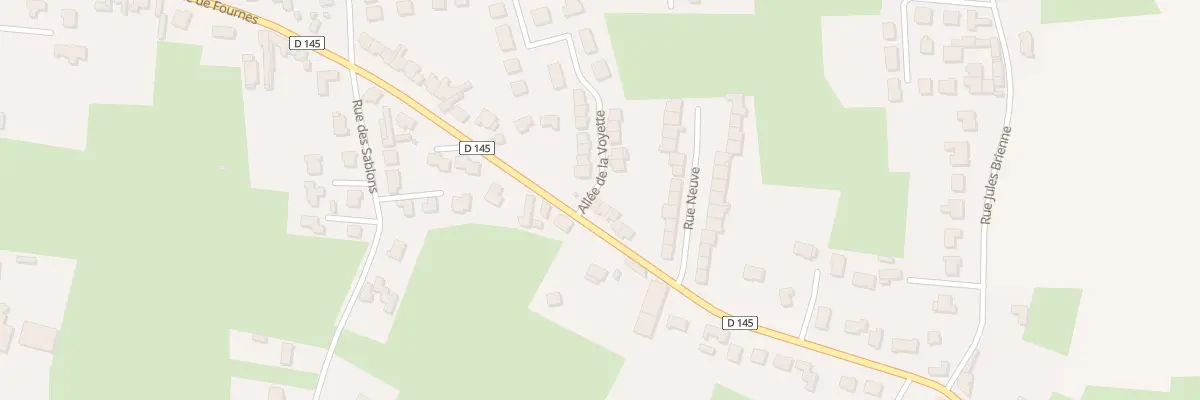 Plan du 535 Rue de Fournes à Genech