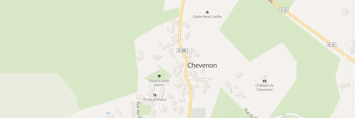 Plan du 3 All des Tilleuls à Chevenon