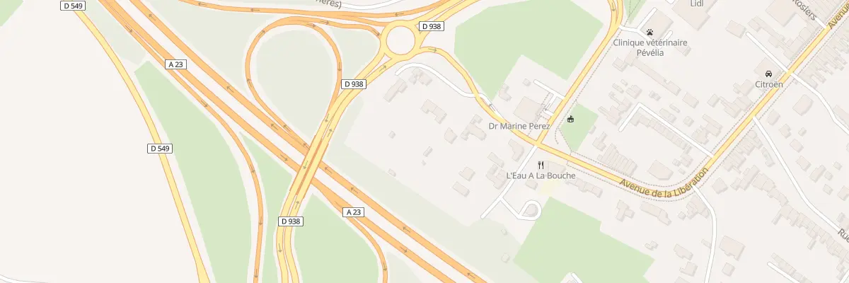 Plan du 109 Av de la Liberation à Orchies