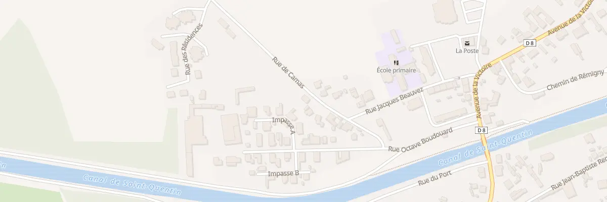 Plan du 12 Rue de Camas à Jussy