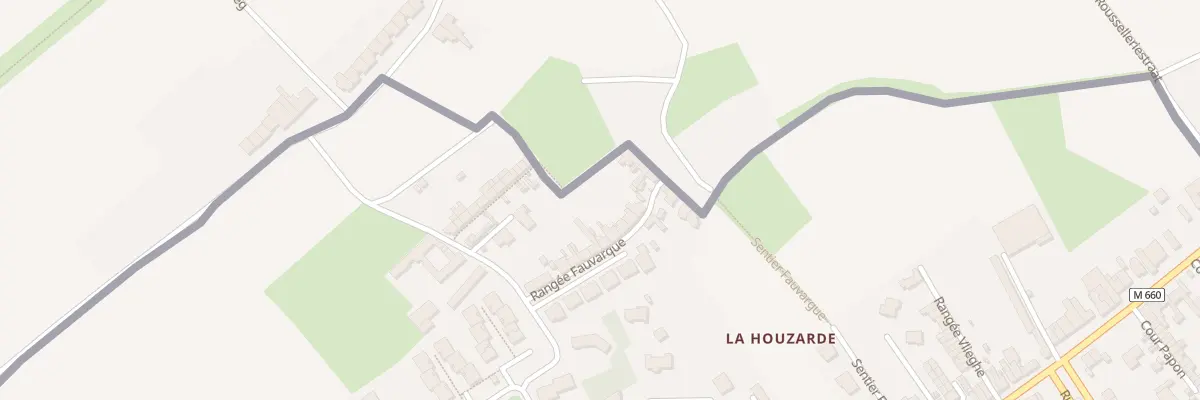 Plan du 24 Imp Fauvarque à Wattrelos