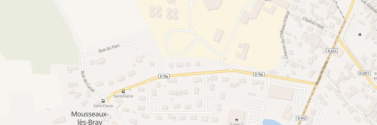 Plan du 241 Rue de la Sucrerie à Mousseaux-lès-Bray