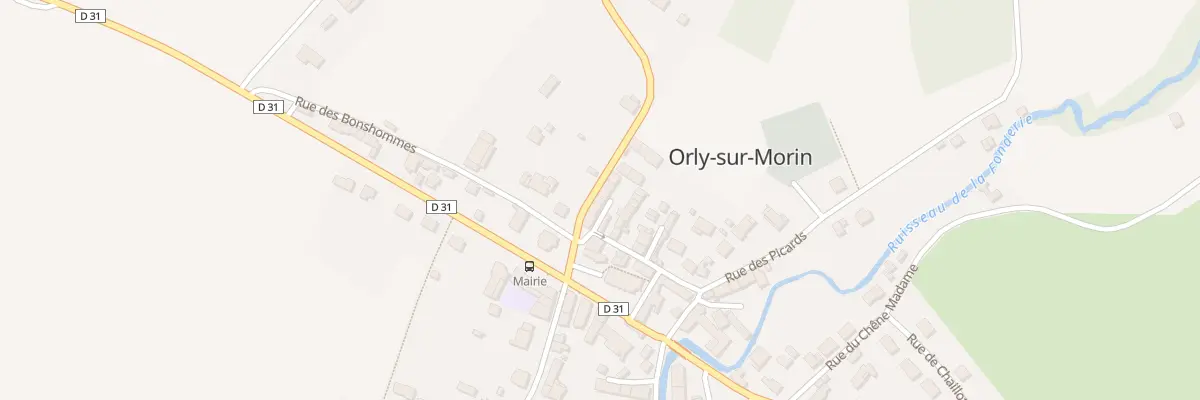 Plan du 35 Cour du Saut a Pied à Orly-sur-Morin