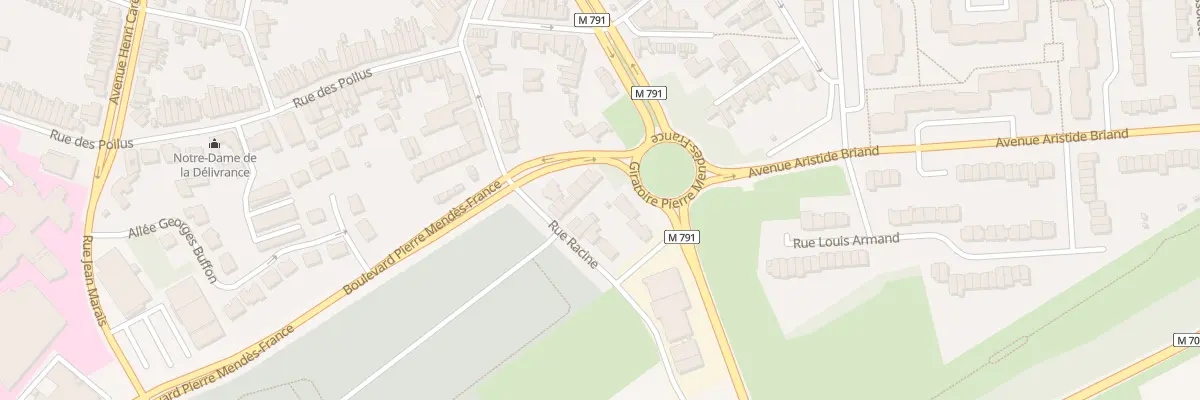 Plan du 45 Rue Racine à Wattrelos