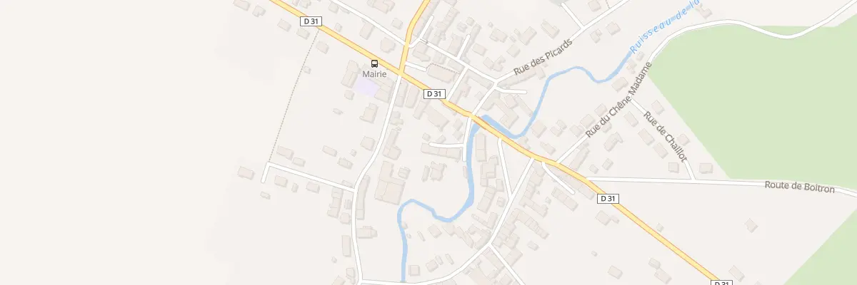 Plan du 33 Cour du Lavoir à Orly-sur-Morin