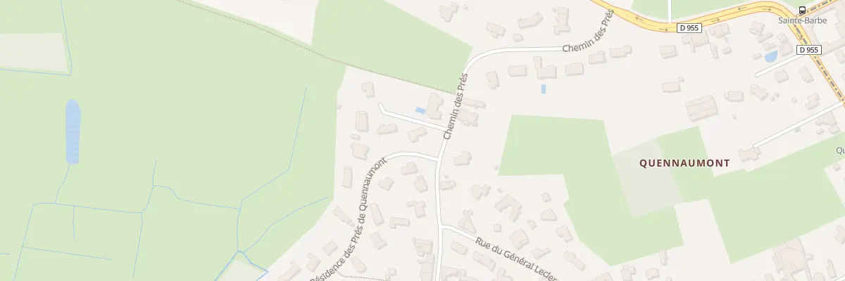 Plan du 6 Res les Pres du Quennaumont à Cysoing