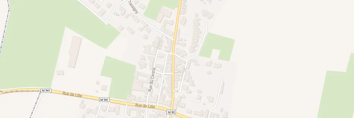 Plan du 14 Rue Louis Deffontaines à Baisieux