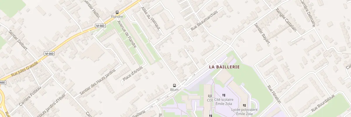 Plan du 12 Rue de Picardie à Wattrelos