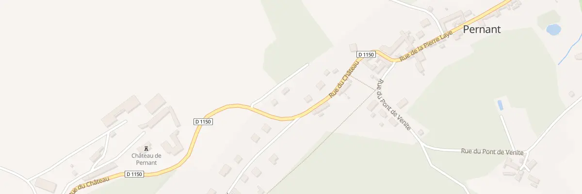Plan du 8B Rue du Chateau à Pernant