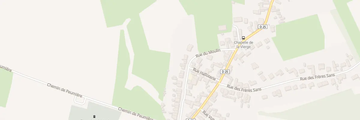 Plan du 167 Rue du Moulin à Vred