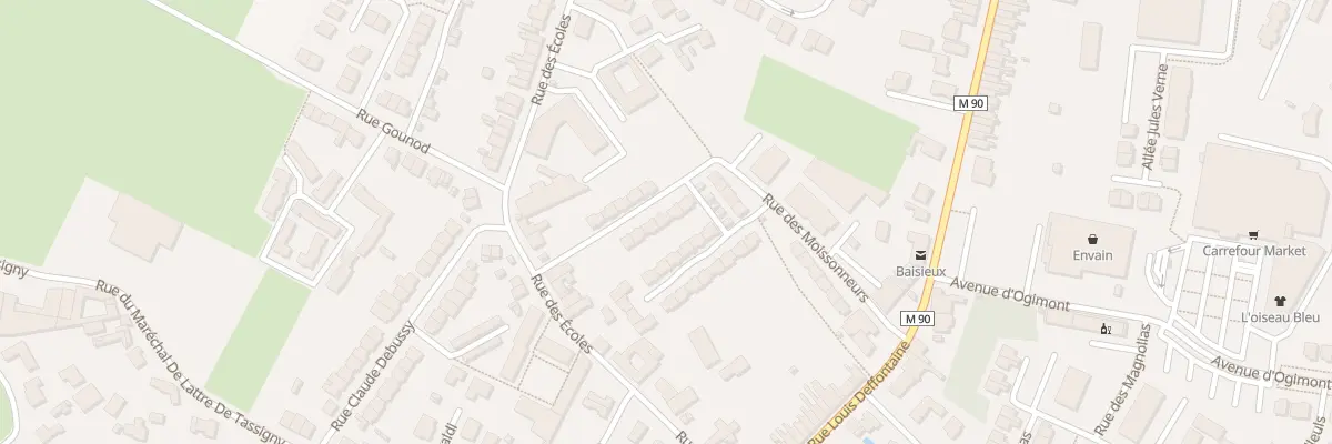 Plan du 27 Rue des Moissonneurs à Baisieux