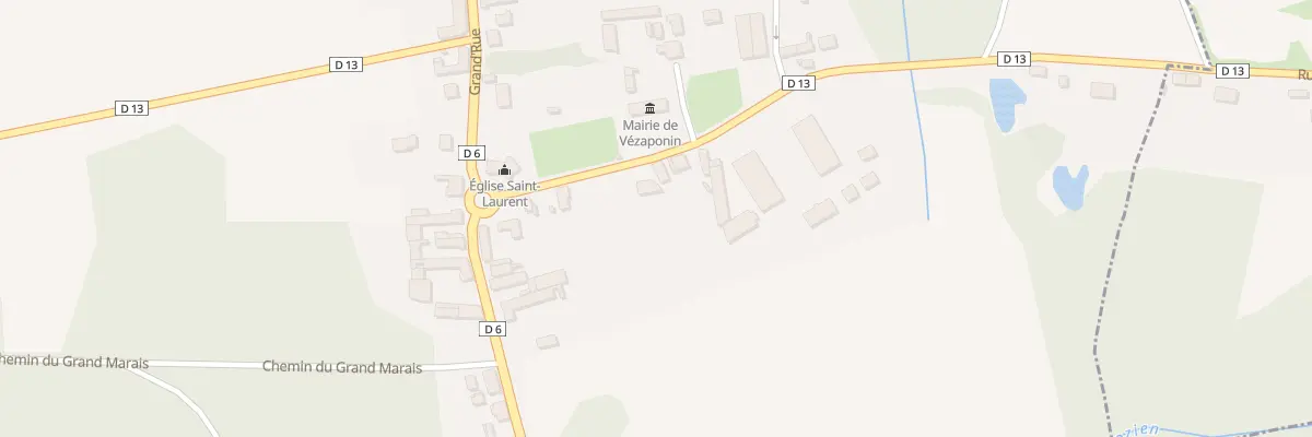 Plan du 6 Rte d’Epagny à Vézaponin