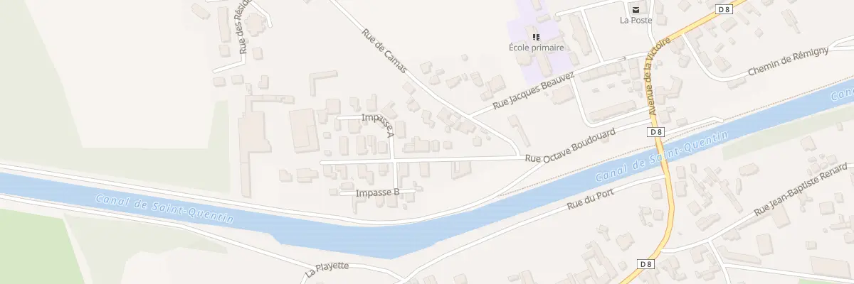 Plan du 5 Rue Octave Boudouard à Jussy