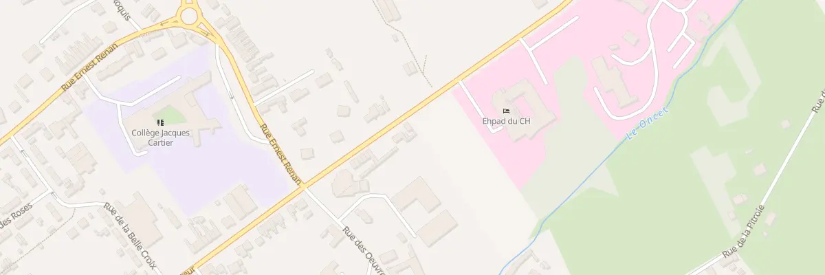 Plan du 30 Rue Anc Combattants Afn et Tom à Chauny