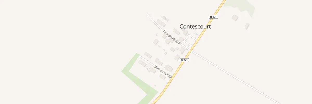 Plan du 9 Rue de la Cité à Contescourt