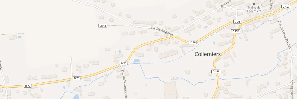 Plan du 3 Rue de la Mal Ecluse à Collemiers