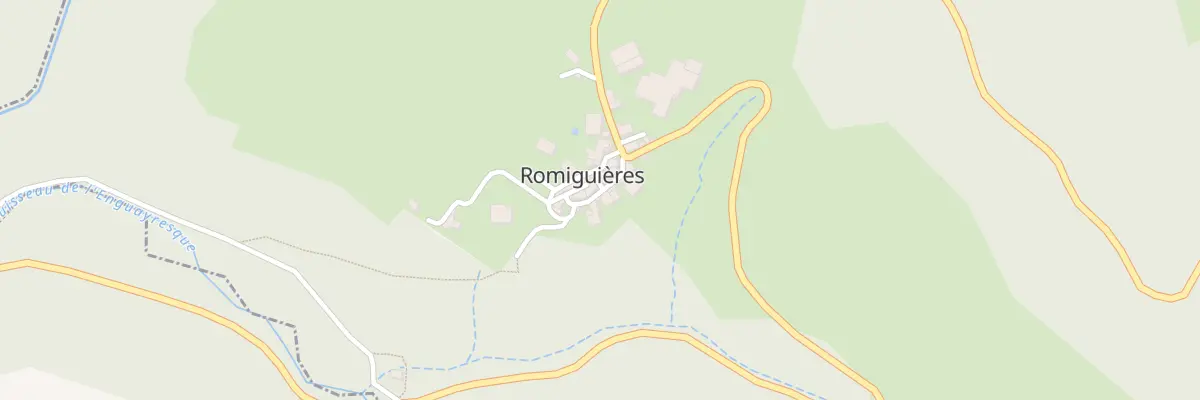 Plan du 11 Rue des Tilleuls à Romiguières