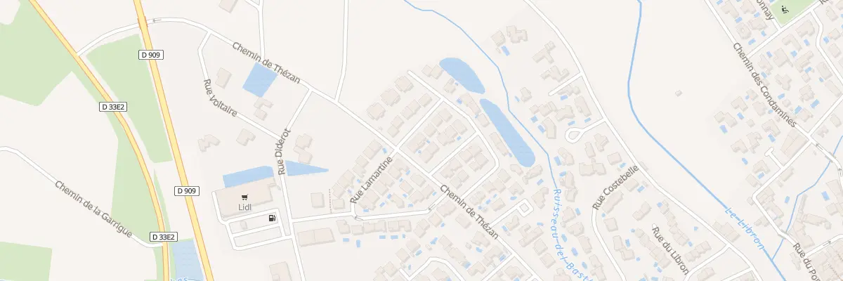 Plan du 4 Rue Corneille à Lieuran-lès-Béziers