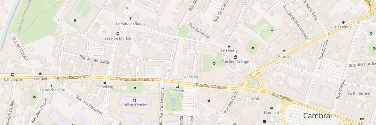 Plan du 5B Rue Victor Ramette à Cambrai