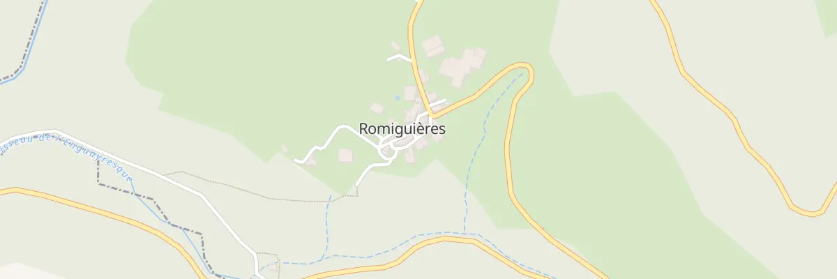Plan du 7 Rue des Tilleuls à Romiguières