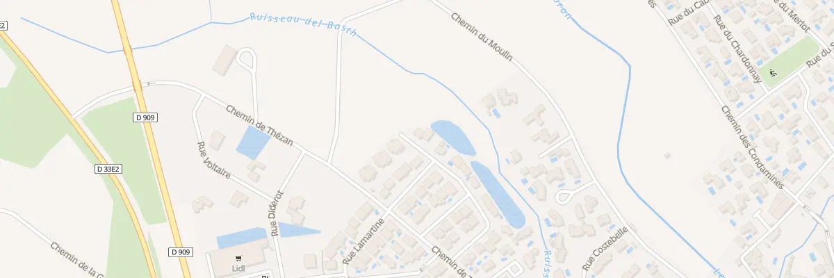 Plan du 30 Rue Molière à Lieuran-lès-Béziers