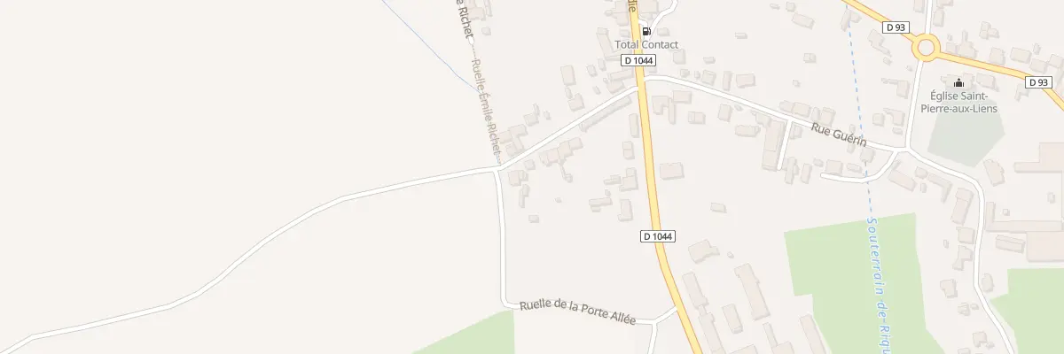 Plan du 9 Rue de Péronne à Bellicourt