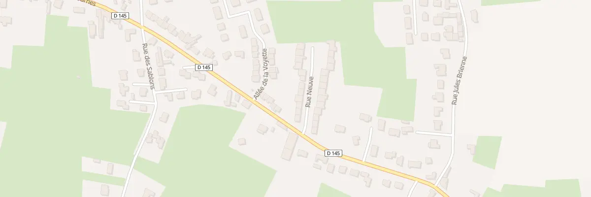 Plan du 7 Rue Neuve à Genech